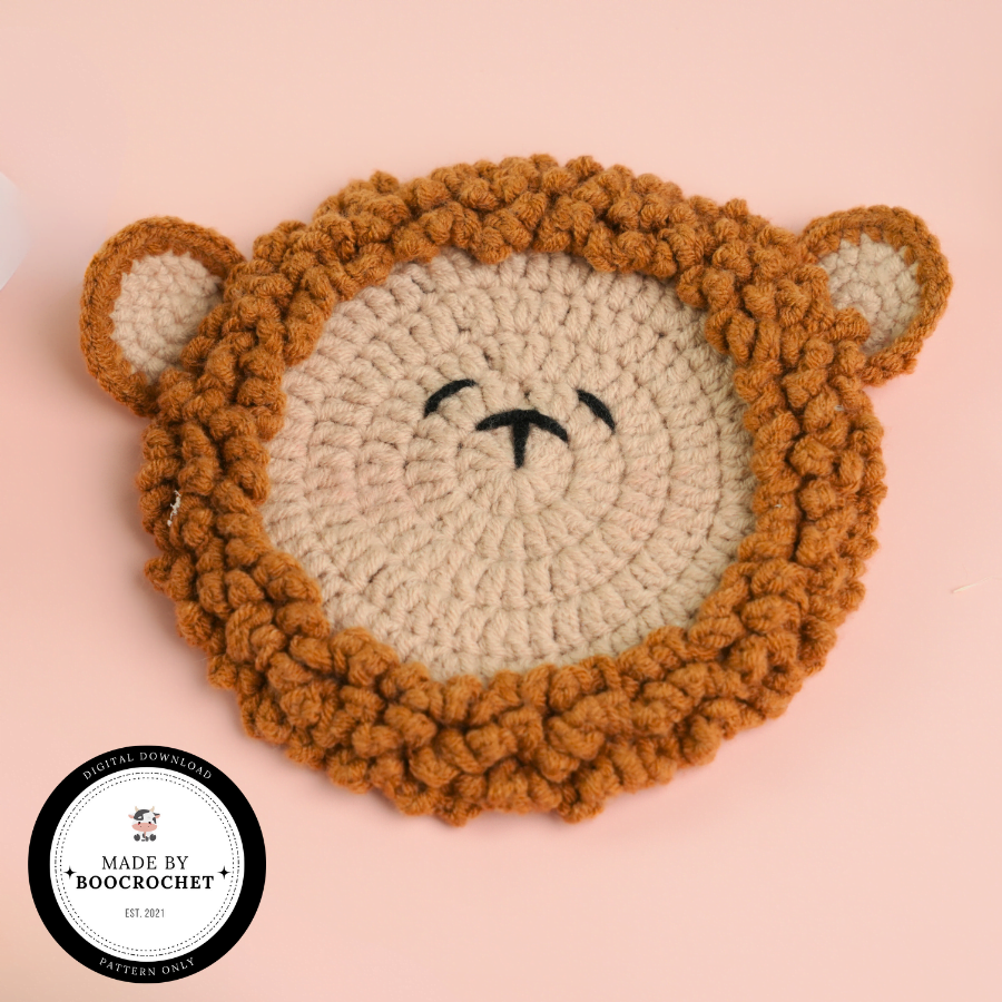 Sheep Coaster Crochet Pattern