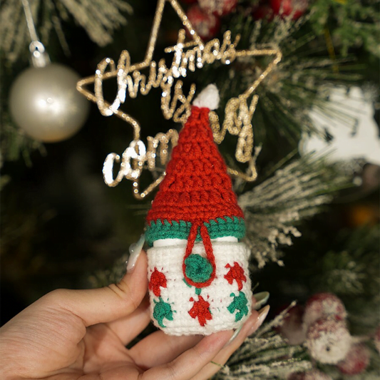 Handmade Christmas Hat Airpod 2 Case Crochet