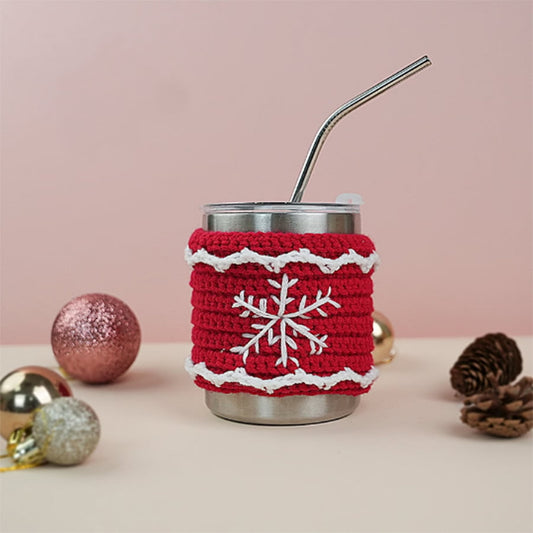 Snowflake Cup Holder Crochet