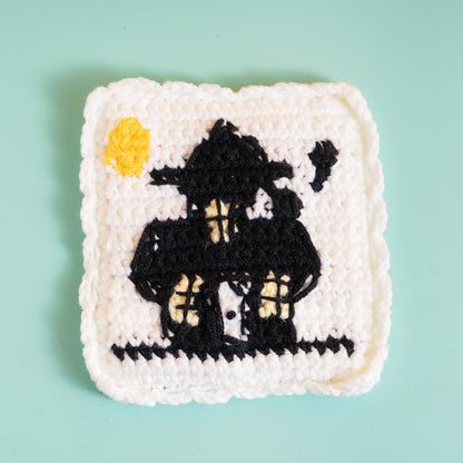 Haunted House Coasters Set Crochet Pattern