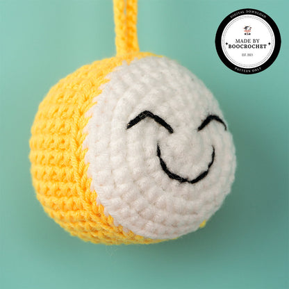 Yellow Lemon Hanging Crochet Pattern