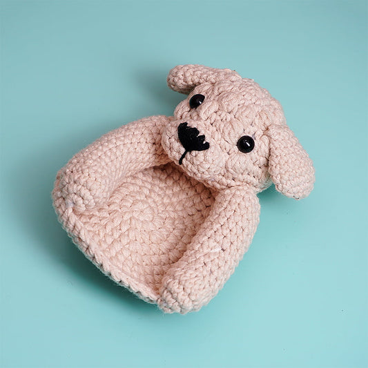 Crochet Poodle Dog Coaster