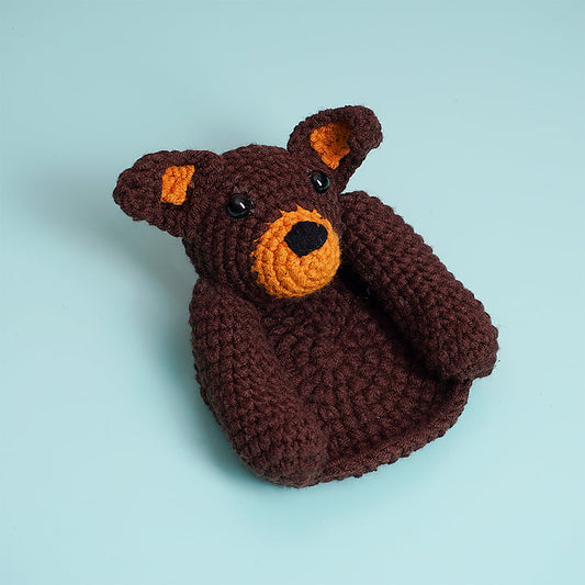 Crochet German Shepherd Dog Coaster