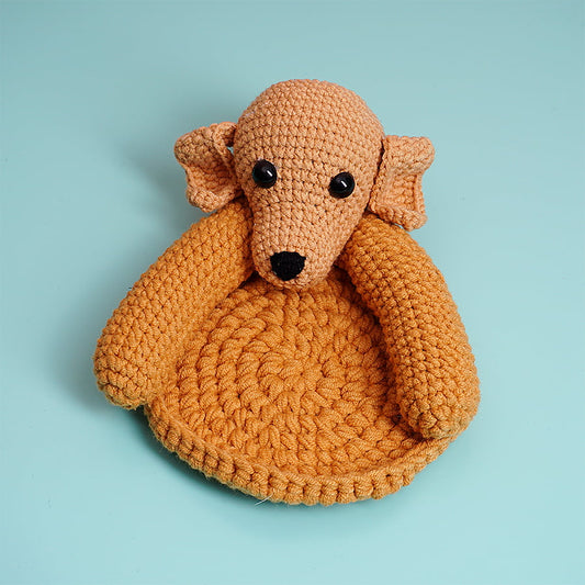 Crochet Labrador Coaster