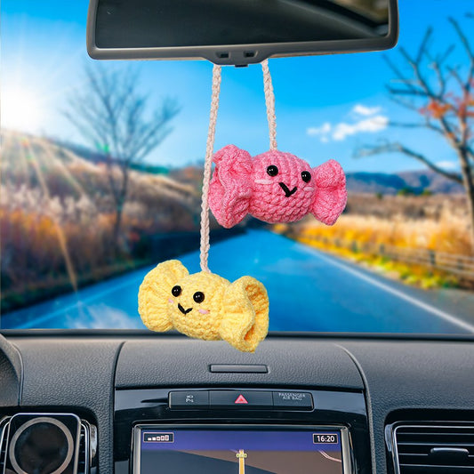Colorful Candy Car Hanging Crochet