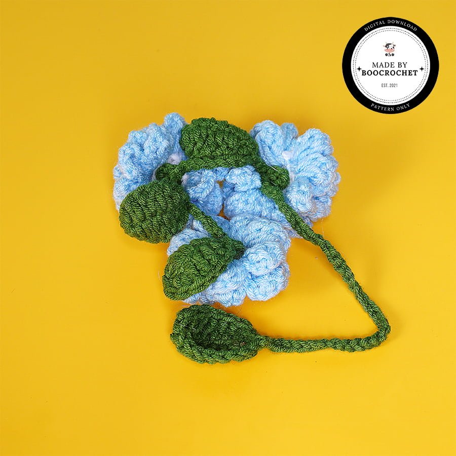 Cute Gerbera Car Hanging Crochet Pattern