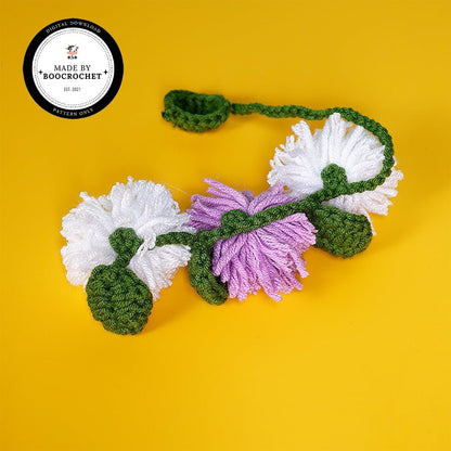 Cute Dandelion Car Hanging Crochet Pattern