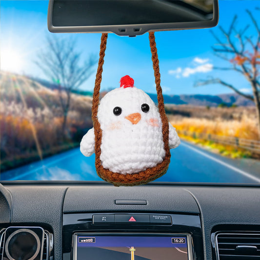 Cute Chicky Car Hanging Crochet
