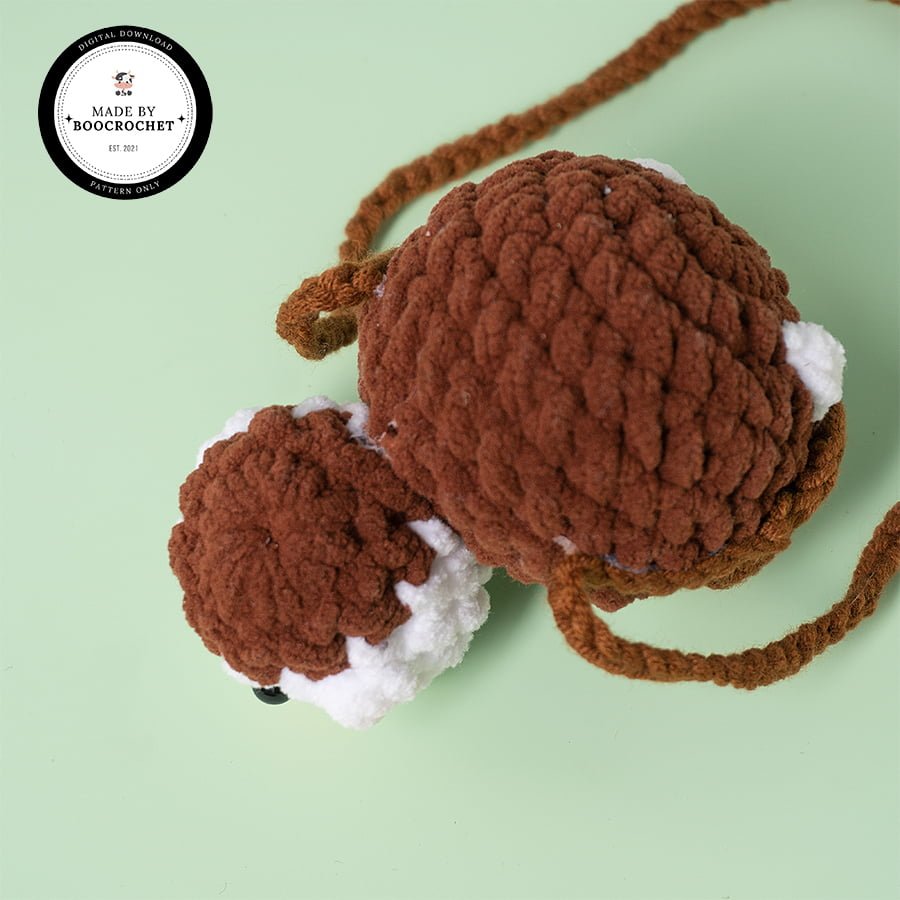 Swinging Monkey Car Hanging Crochet Pattern