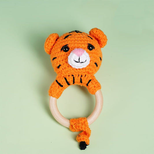 Tiger Rattles Crochet Animal